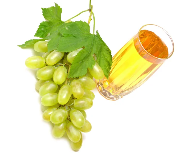 Стекло с виноградным соком — стоковое фото