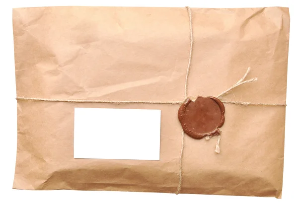 Postal parcel — Stock Photo, Image