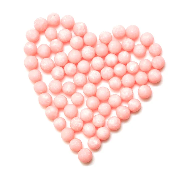 Hermosos dulces en forma de corazón —  Fotos de Stock