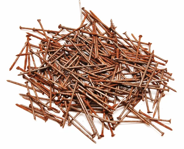 Old rusty nails — Stock Photo, Image