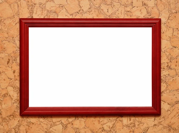Photo of wood frame for a picture — Stock Photo, Image