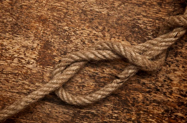 Rope on dirty background — Stock Photo, Image