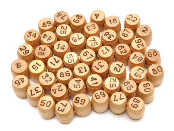Conjunto de barriles de lotería —  Fotos de Stock