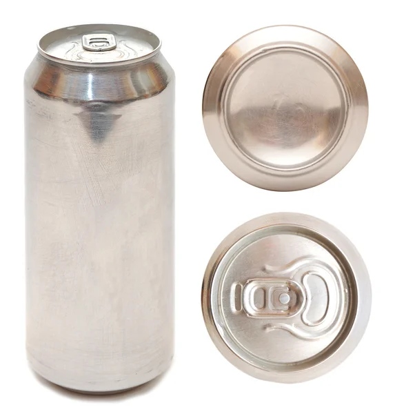 アルミニウム ビール缶 — ストック写真