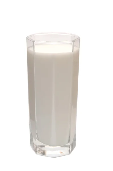 Milch im Glas — Stockfoto