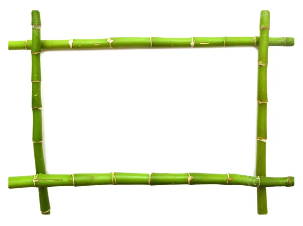 茎からなる竹枠 — ストック写真