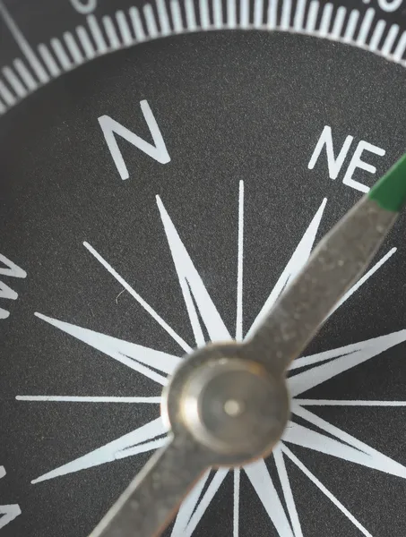 Detail closeup compass — 스톡 사진