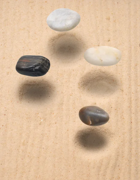 Pedras de levitação — Fotografia de Stock