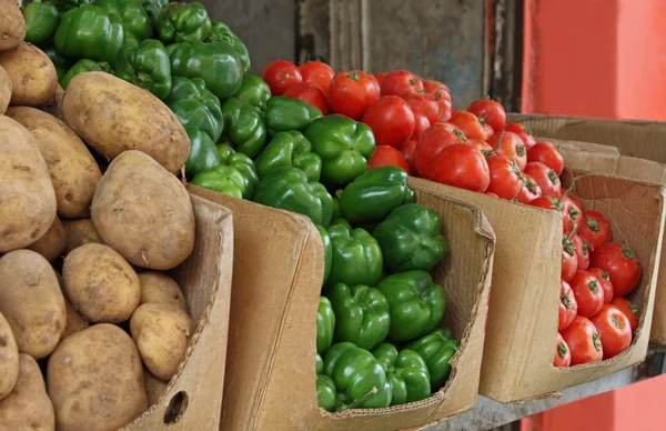 Traditional Vegetable Market — Stock Photo, Image
