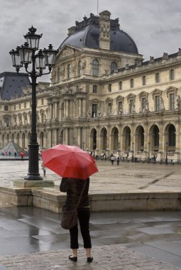 Paris 'te yağmurlu bir gün