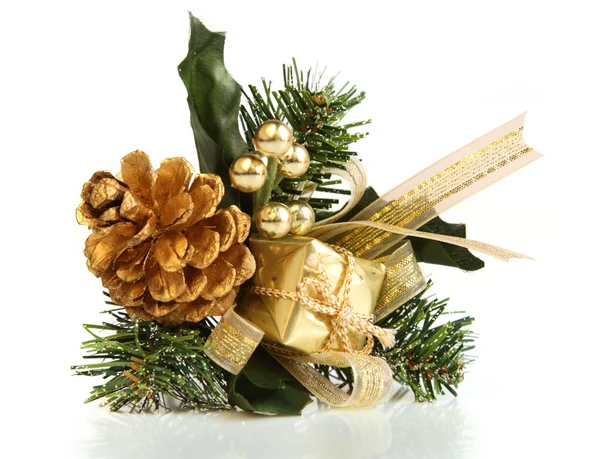 Presente decorativo Natal — Fotografia de Stock