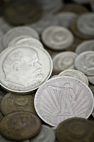 Σοβιετική παρωχημένες κέρματα — Φωτογραφία Αρχείου