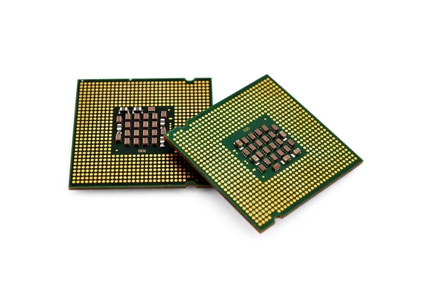 Dois CPU — Fotografia de Stock