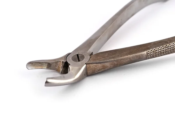 Old dental pliers — Stock Photo, Image