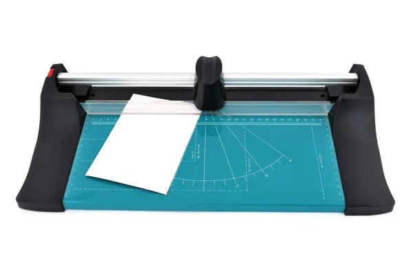 Paper Cutter White Background — Stock Photo, Image