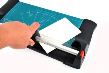 Paper cutter clipart