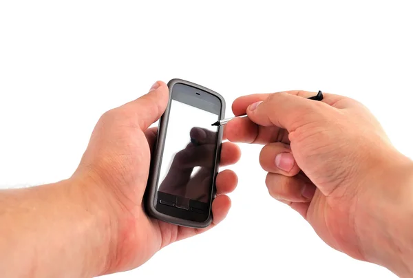 Cellulare touchscreen — Foto Stock