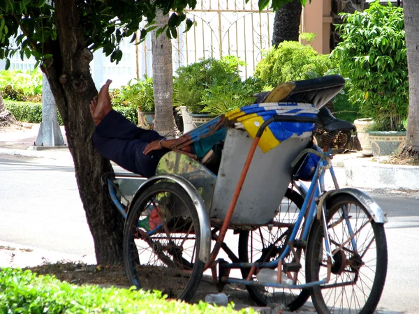 stock image Rickshaw