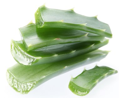 Pieces of aloe vera clipart