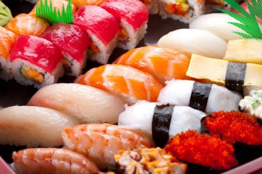 Sushi and rolls clipart