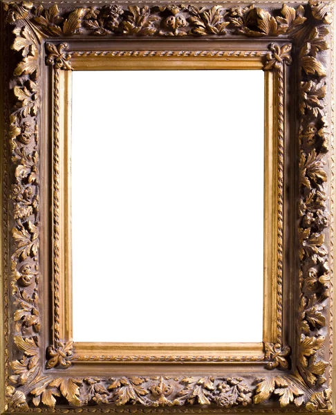 Oude frame Baget geïsoleerd op wit — Stockfoto