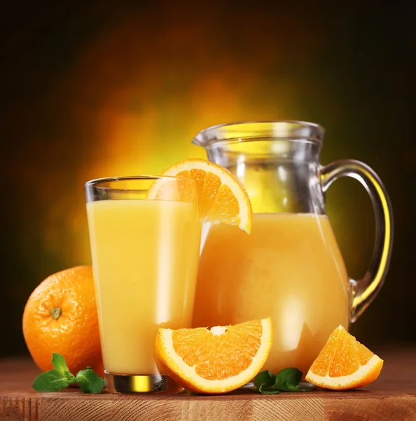 Sumo de laranja. — Fotografia de Stock