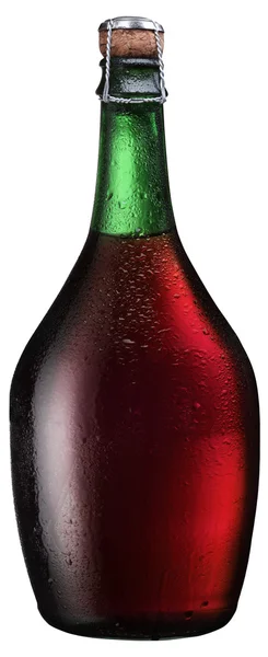 Butelka wina musującego. — Zdjęcie stockowe