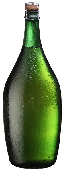 Üveg pezsgő. — Stock Fotó
