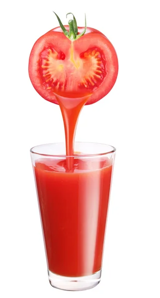 Tomatjuice. — Stockfoto