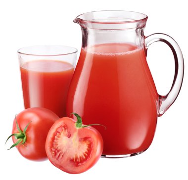 Tomato juice. clipart