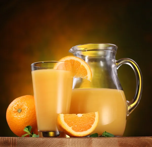 Orangensaft. — Stockfoto