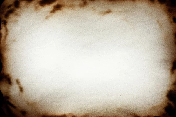 Сгорела Краю Текстурированной Бумаги — стоковое фото