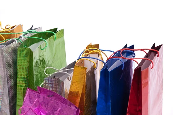 Colourful shop bags. — Stock Photo, Image