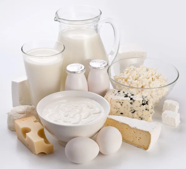 Foto bílkovinných produktů. — Stock fotografie