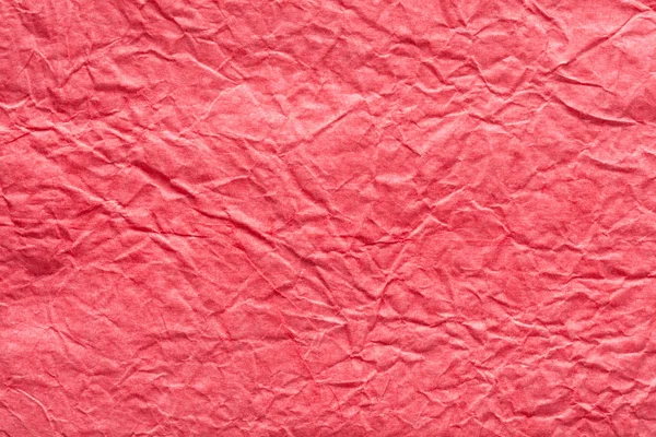 Image texture of crumpled ped paper. — Stock Photo, Image