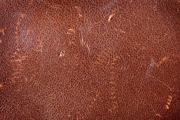 Текстура коричневой кожи . — стоковое фото