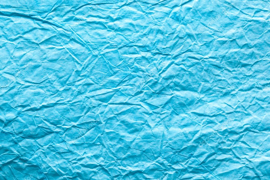 Image texture of crumpled blue paper. — Stock Photo © Valentyn_Volkov ...