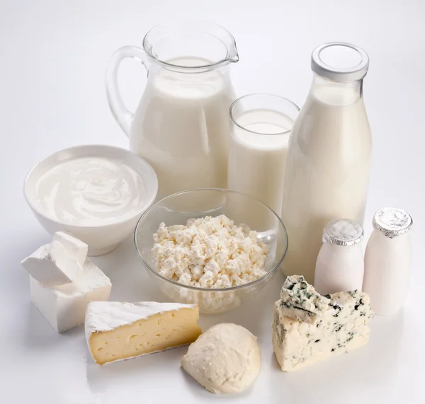 Fotografia produktów mlecznych. — Zdjęcie stockowe