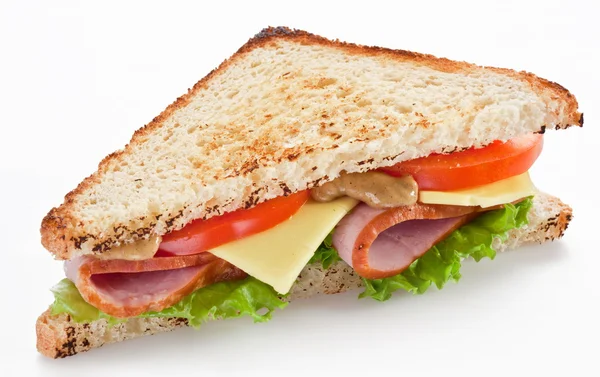 Бутерброд з беконом — стокове фото