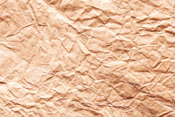 Textura de imagen de papel marrón arrugado . — Foto de Stock