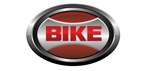 Bisiklet öğesi logosu — Stok Vektör