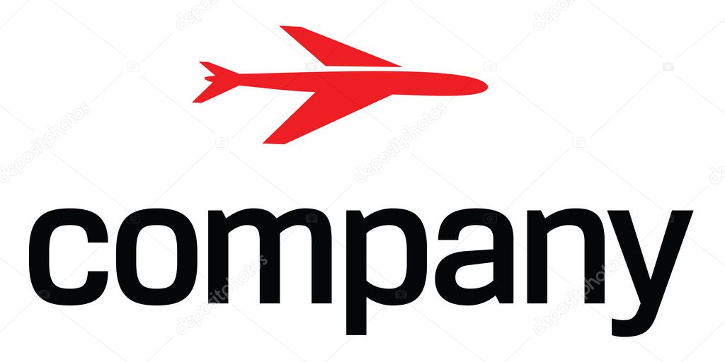Transportation by air logo
