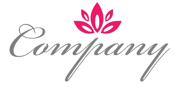 Logo Para Salón Belleza Lujo — Vector de stock