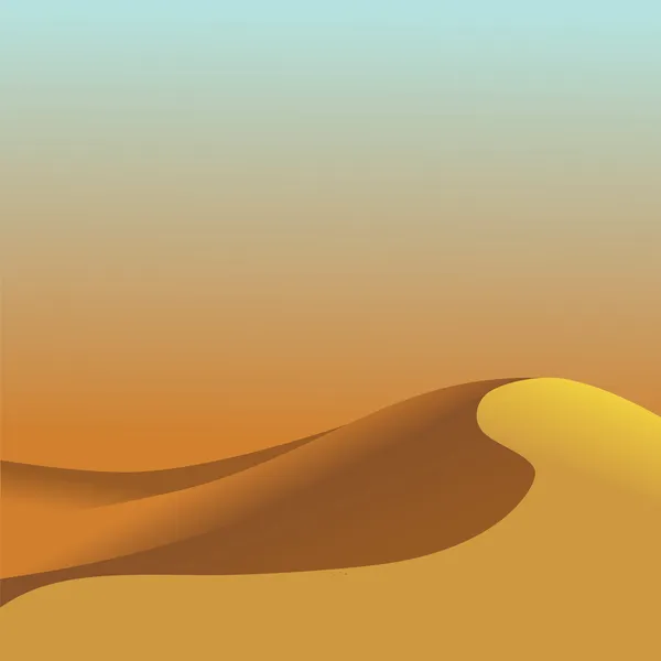 Deserto del Sahara — Vettoriale Stock