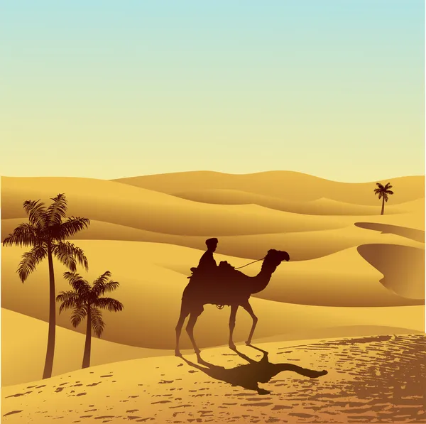 Пустеля Сахара — стоковий вектор