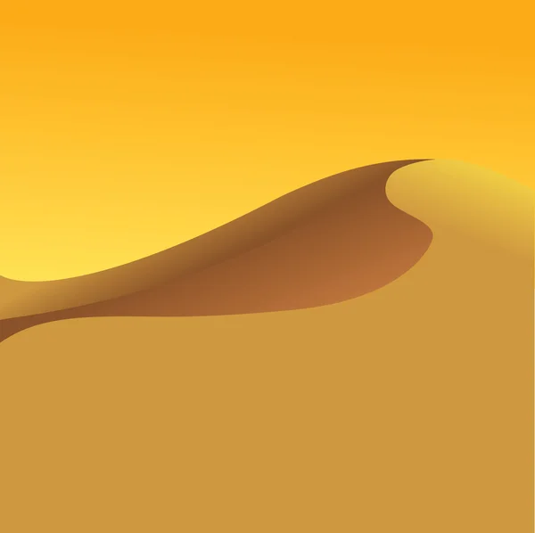 Çöl sahra — Stok Vektör