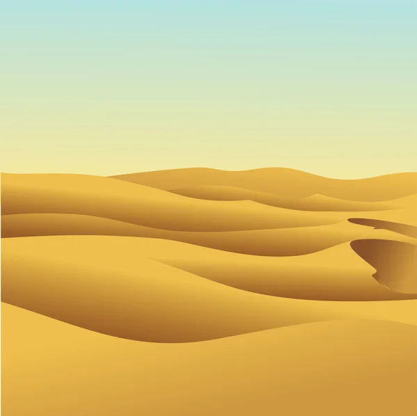 Çöl sahra — Stok Vektör