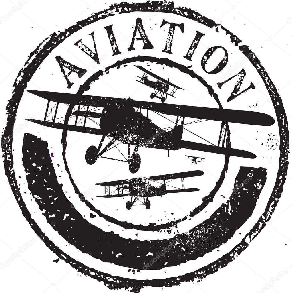 Aviation stamp