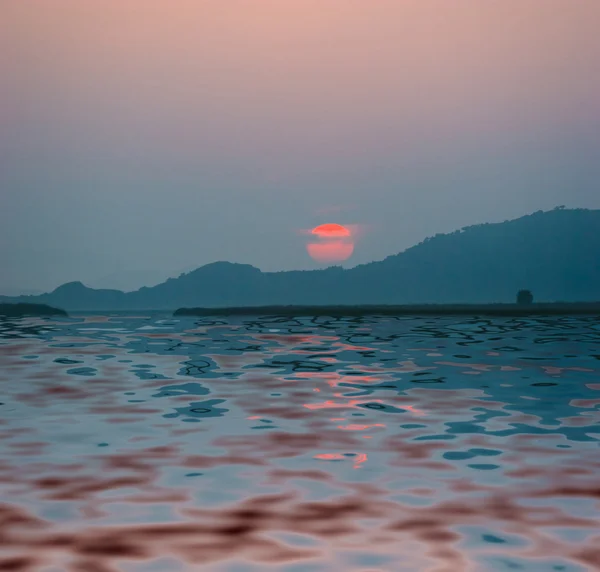 stock image Sunset reflection