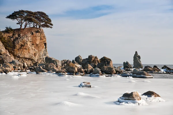 Лед на море — стоковое фото